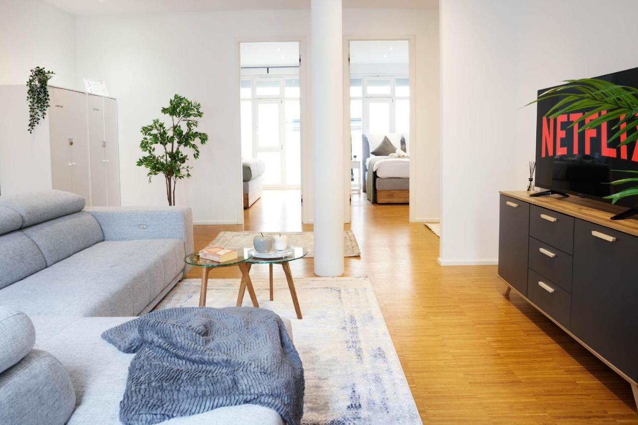 Design City Apartment, Modern, Ebenerdig, Top Lage Weinheim Luaran gambar