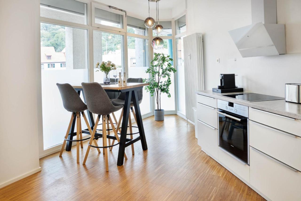 Design City Apartment, Modern, Ebenerdig, Top Lage Weinheim Luaran gambar