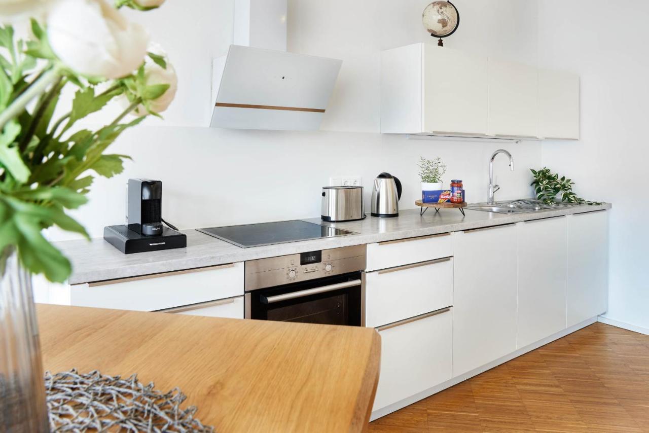 Design City Apartment, Modern, Ebenerdig, Top Lage Weinheim Luaran gambar